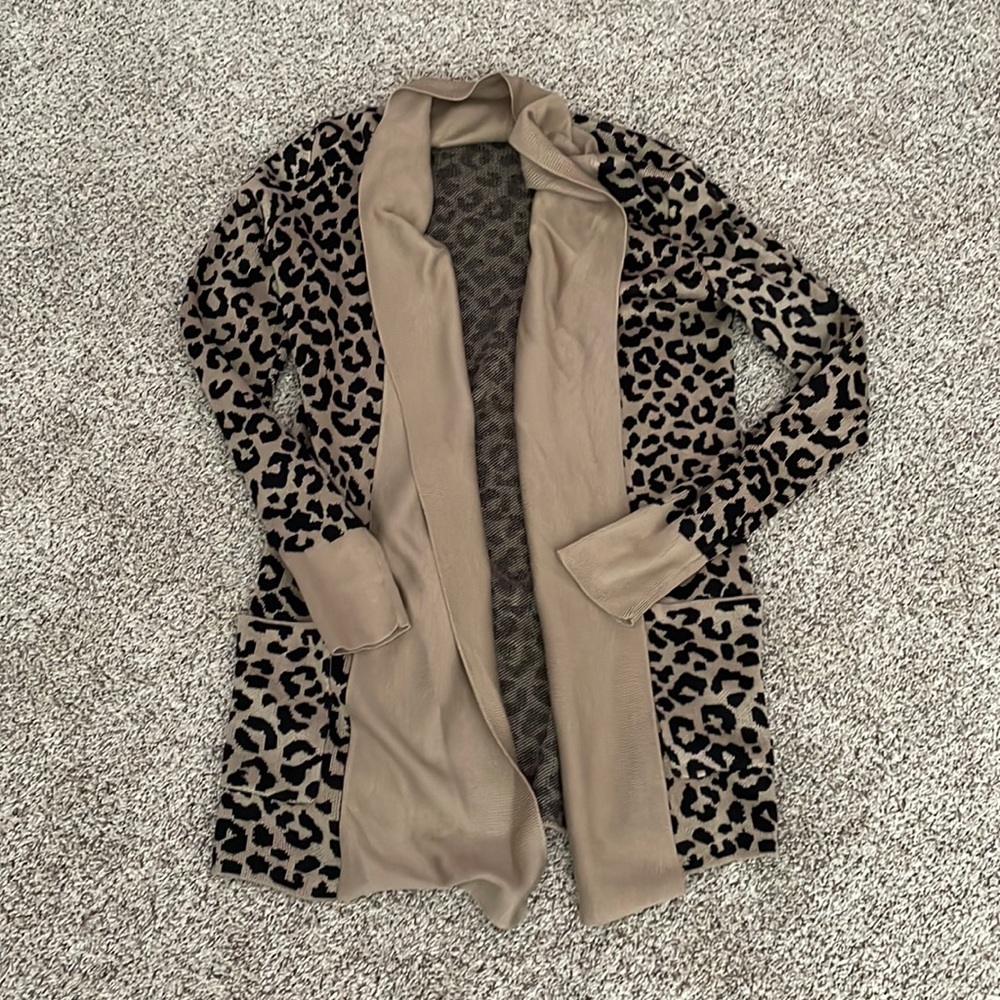 Leopard cardigan